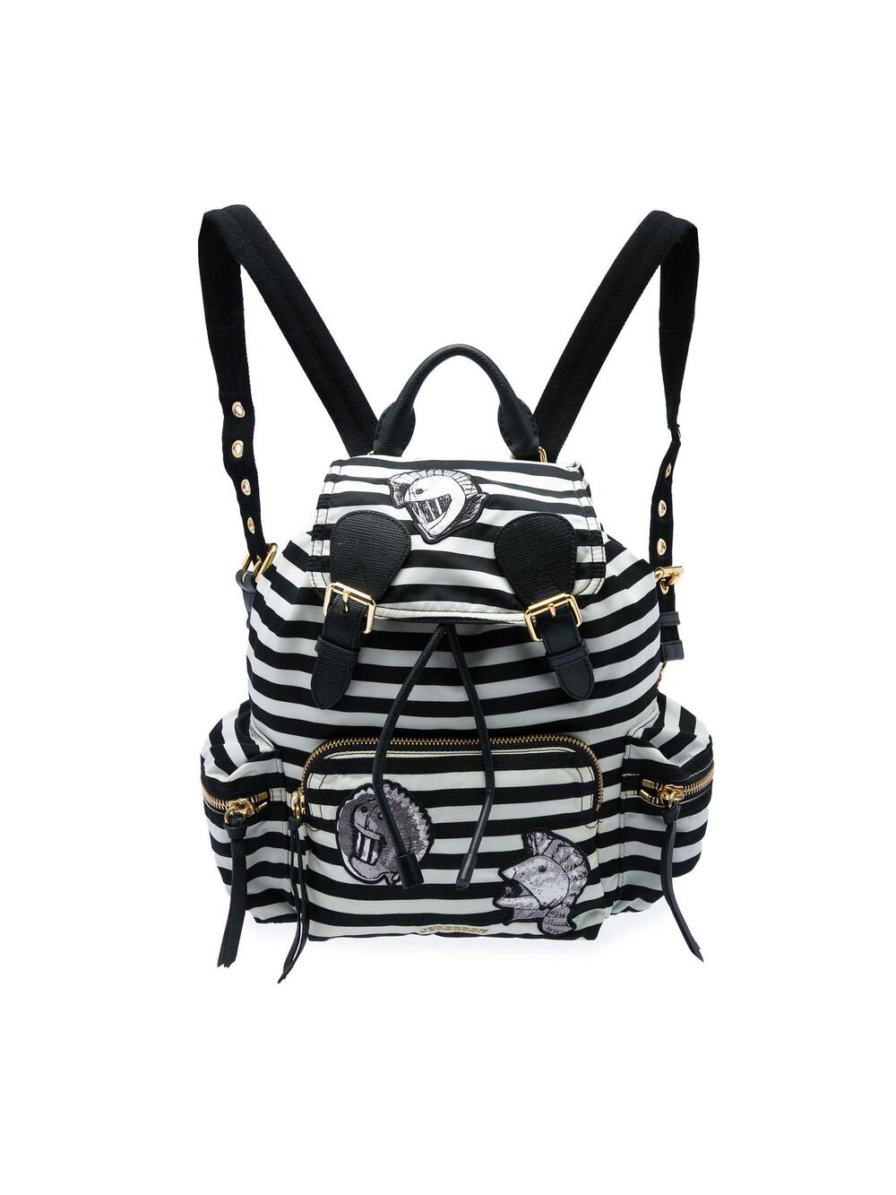 Burberry Medium Striped Nylon Runway #349040B50B